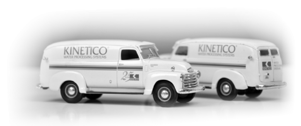 Kinetico Water Filter Trucks